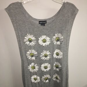 Flower Muscle tank
